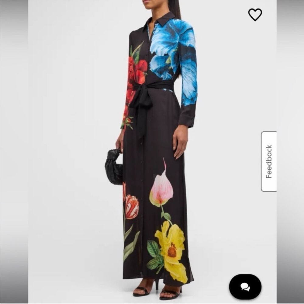 Alice + Olivia chassidy maxi shirt dress Le Parisien